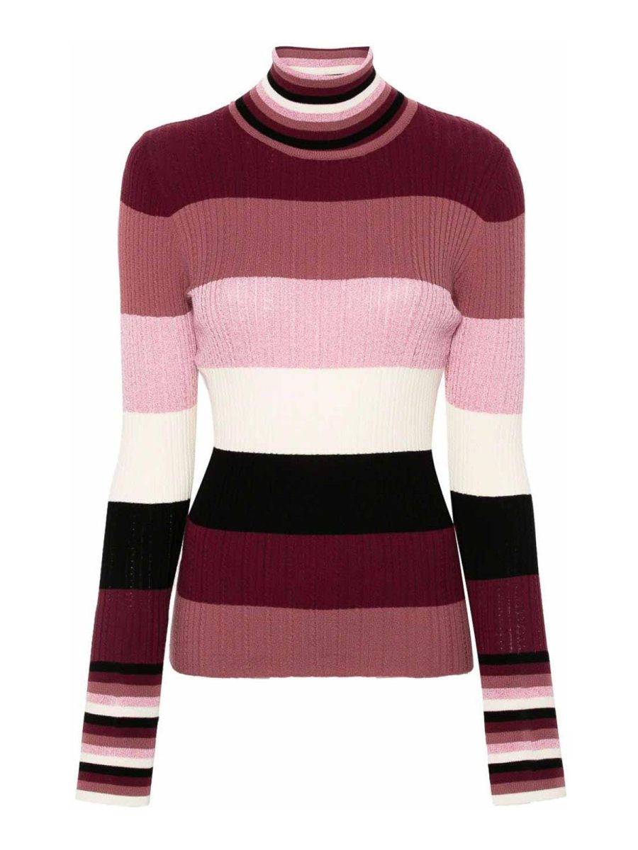 Liu Jo Pull Col Rond - Multicolore