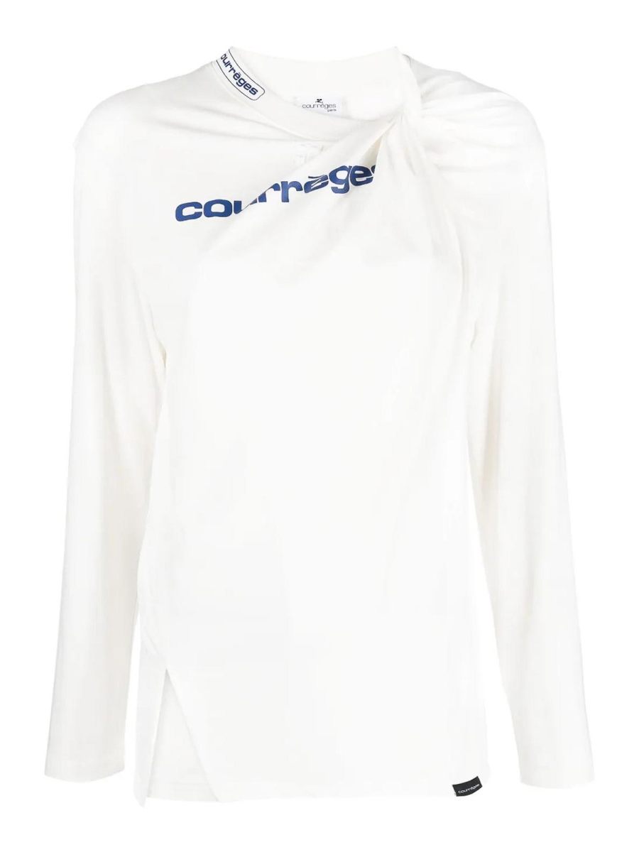 Courreges Top - Blanc