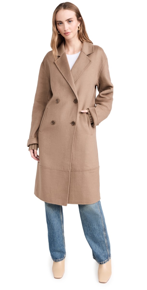 Splendid Splendid x Cella Jane Wool Coat Toast