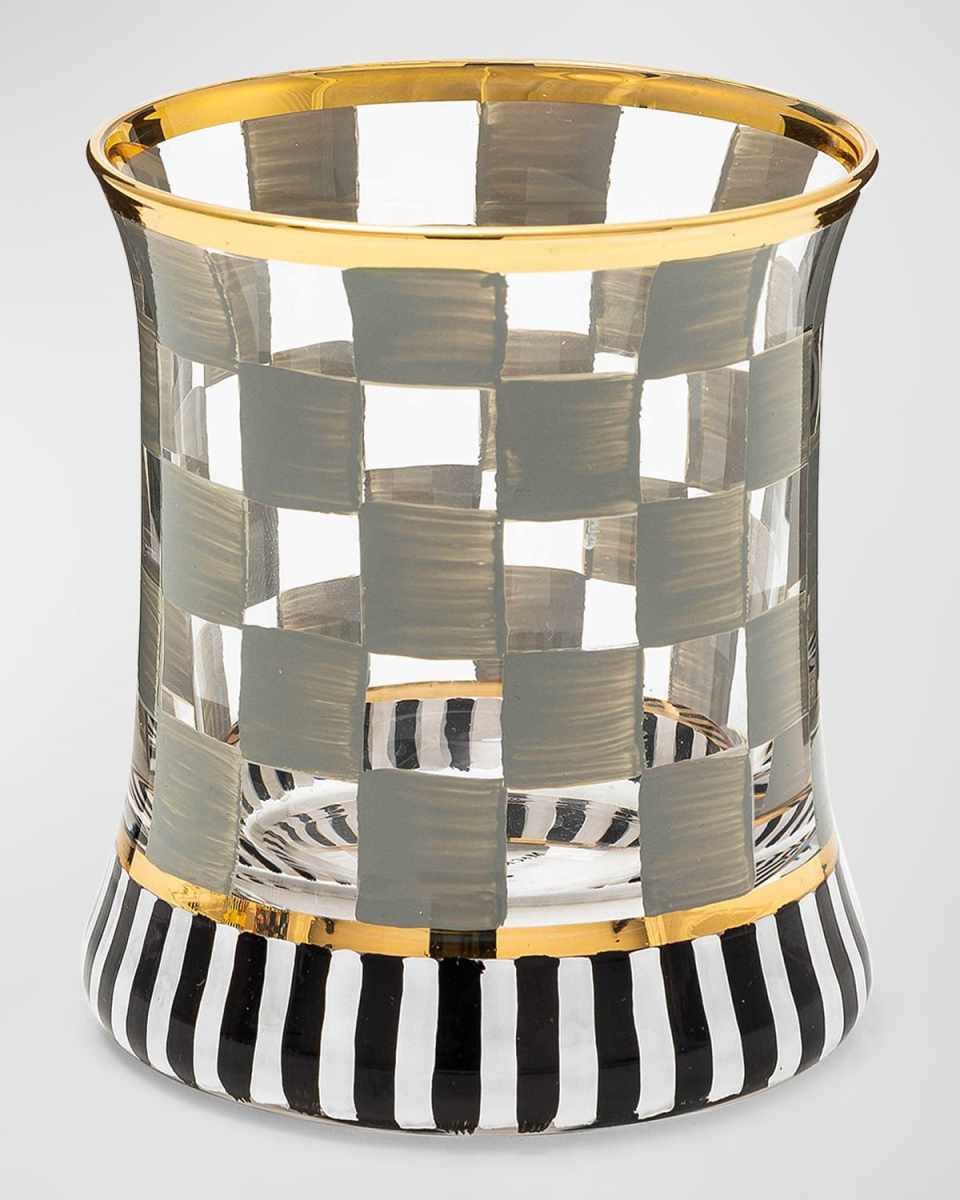 8 oz. Carnival Sterling Glass Tumbler, Set of 2