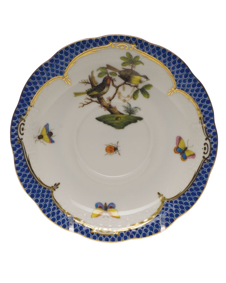Rothschild Blue Motif 11 Tea Saucer