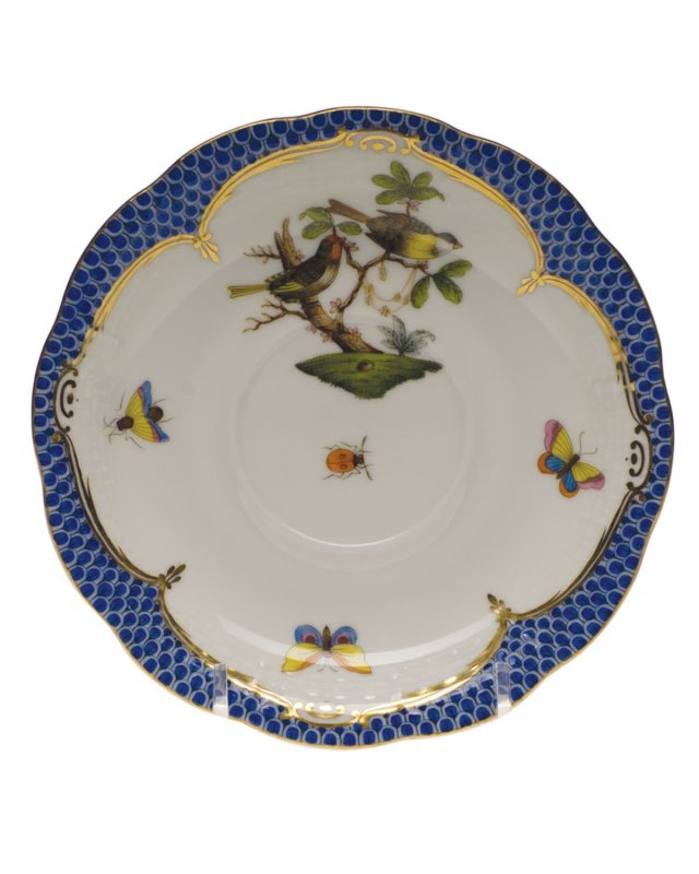 Rothschild Blue Motif 11 Tea Saucer