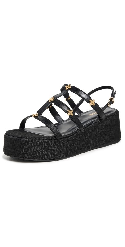 Larroudé Harmony Flatforms Black