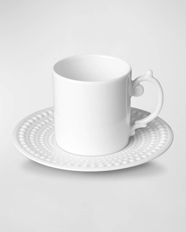 Perlee Espresso Cup and Saucer