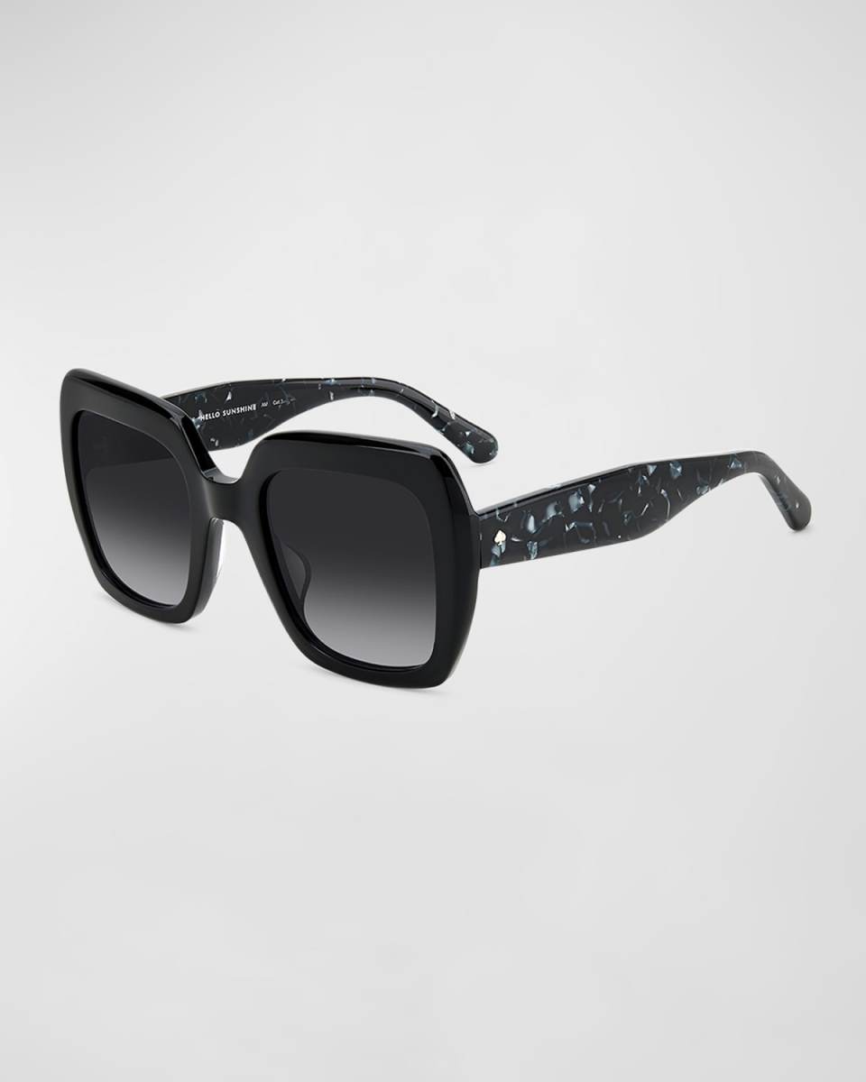 naomi acetate square sunglasses