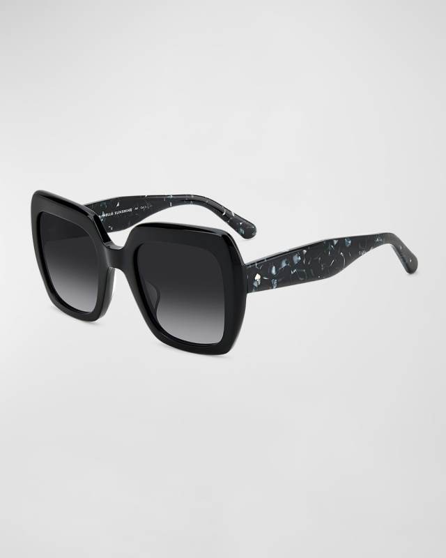 naomi acetate square sunglasses