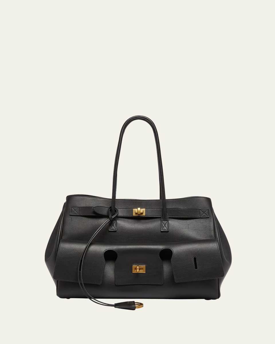 Bel Air Medium Flap Leather Tote Bag