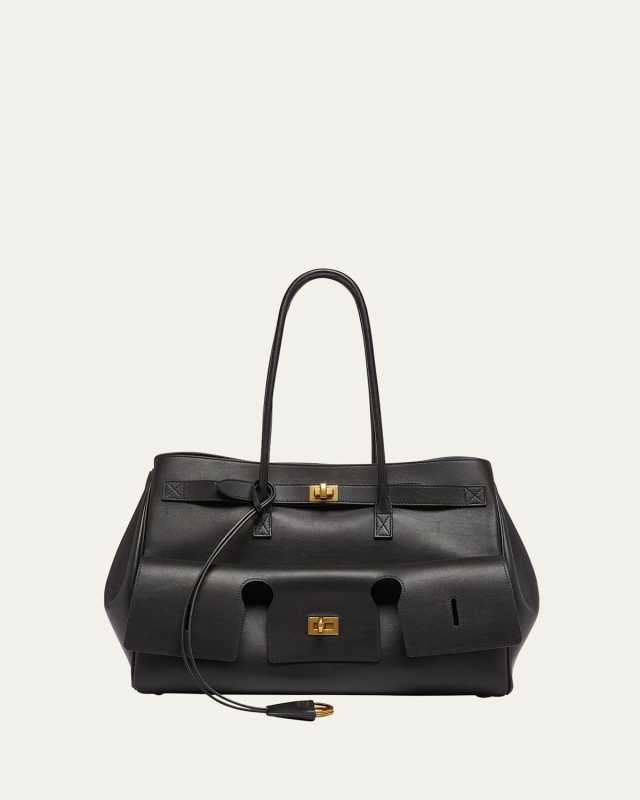 Bel Air Medium Flap Leather Tote Bag