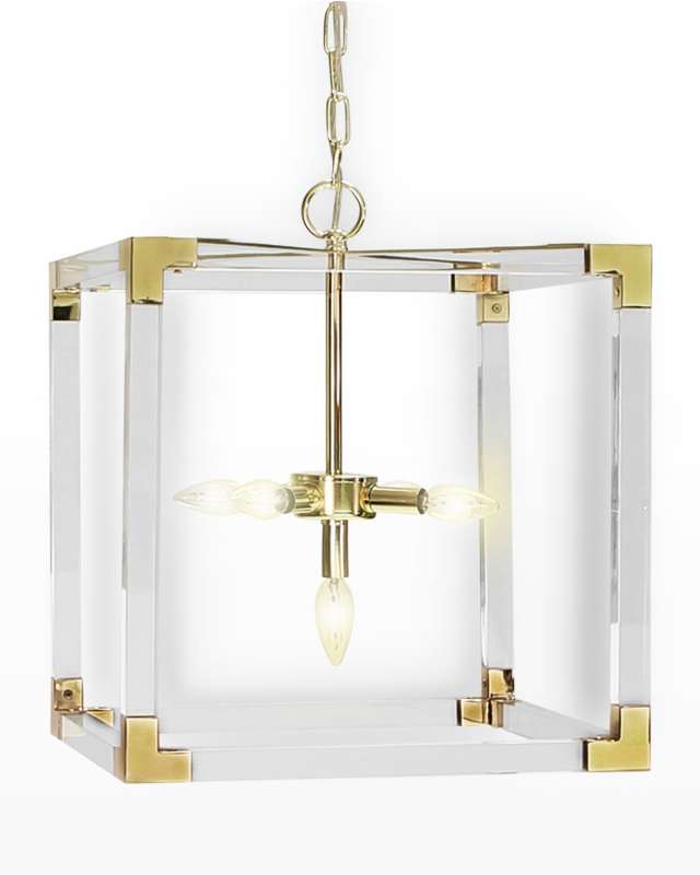 Eli 16" Square Chandelier