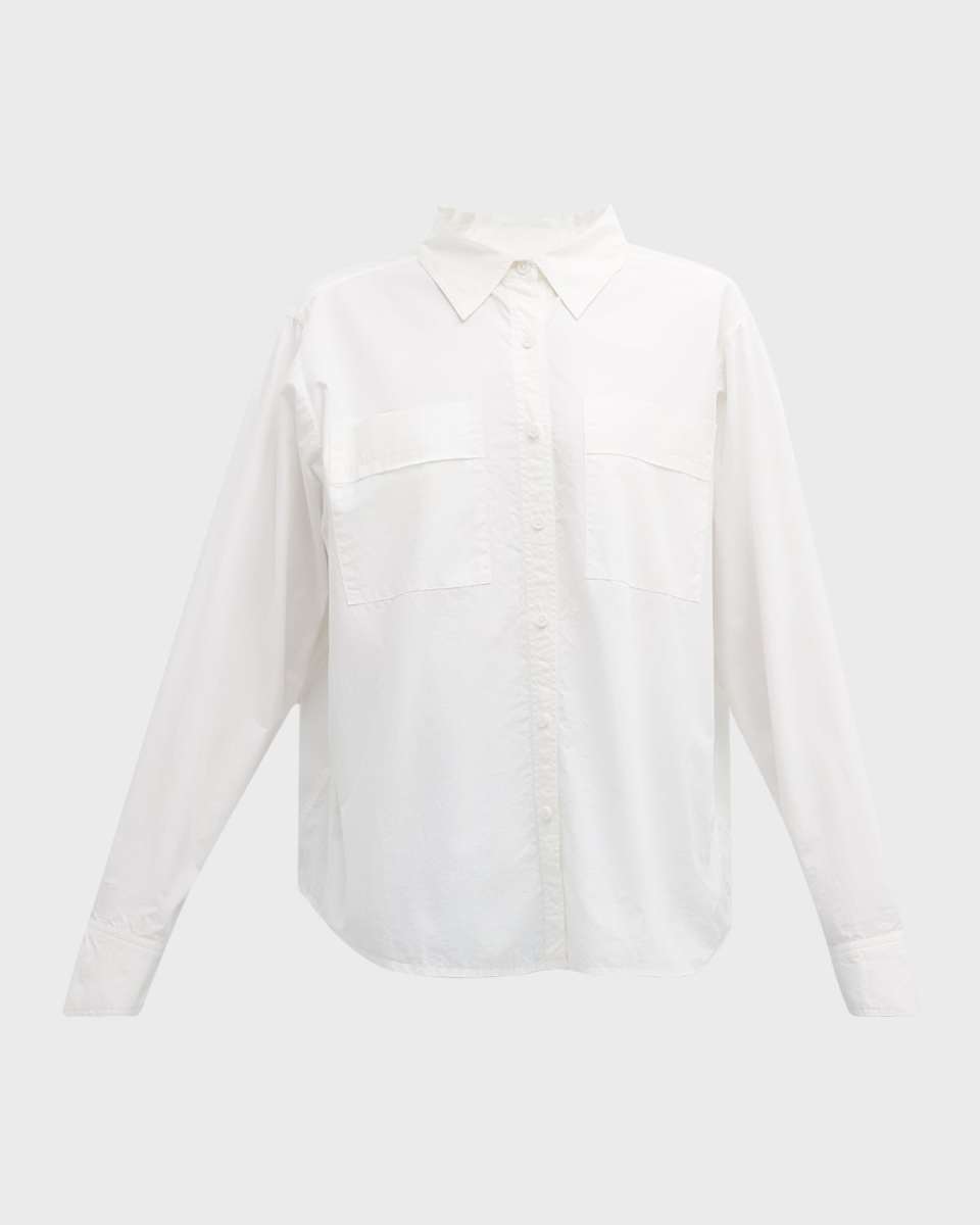 Button-Down Organic Cotton Shirt