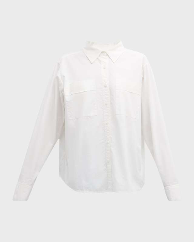 Button-Down Organic Cotton Shirt