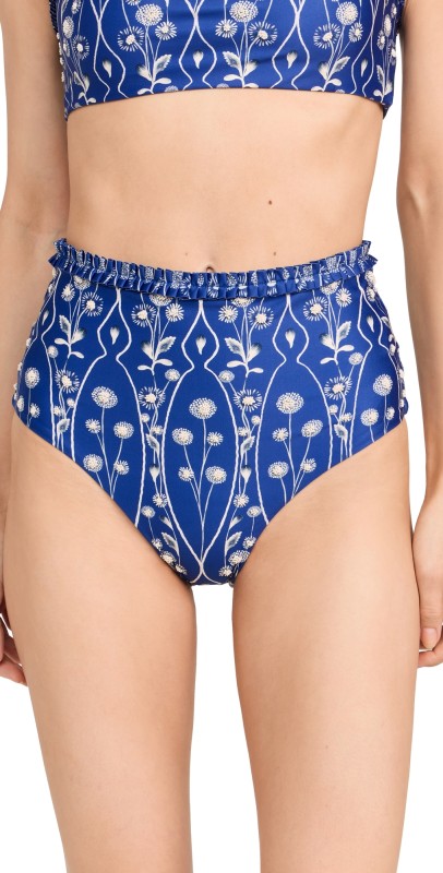 Agua by Agua Bendita Nopal Petalo Bikini Bottoms Multicolor
