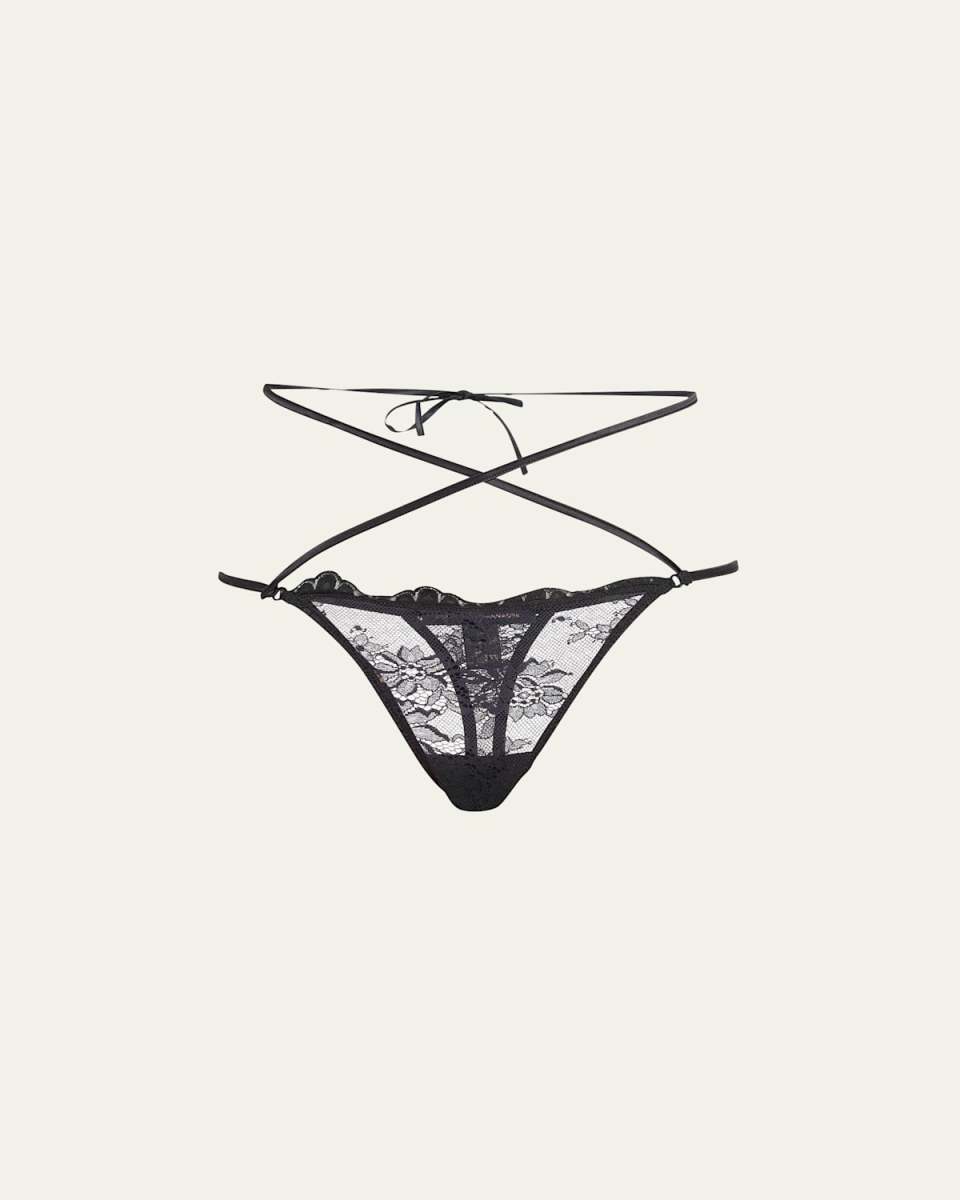 Jolie Strappy Lace Thong