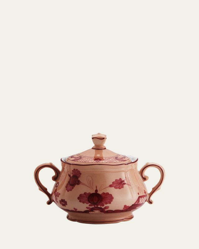 Oriente Italiano Sugar Bowl With Cover