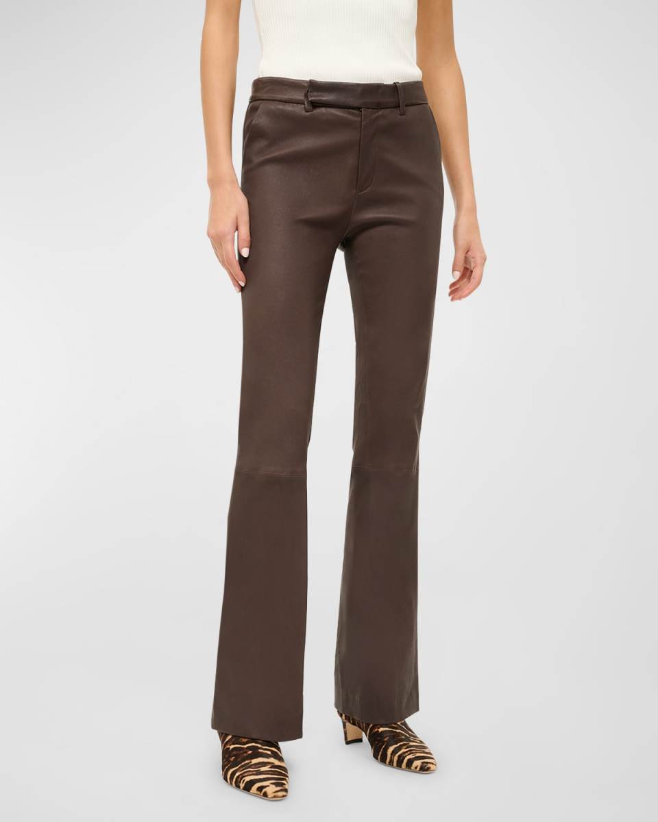Hanover Leather Bootcut Pants