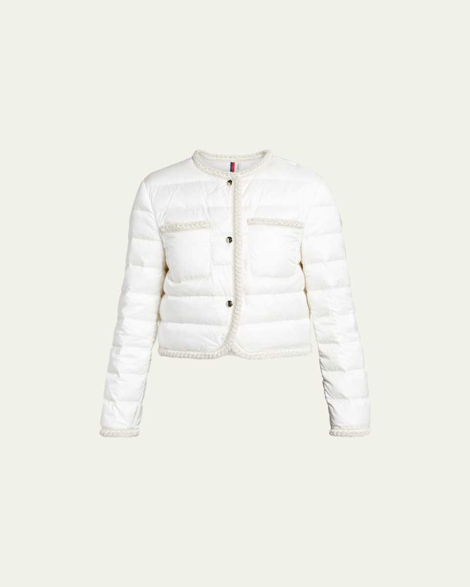 Aristeo Crochet-Trim Puffer Jacket