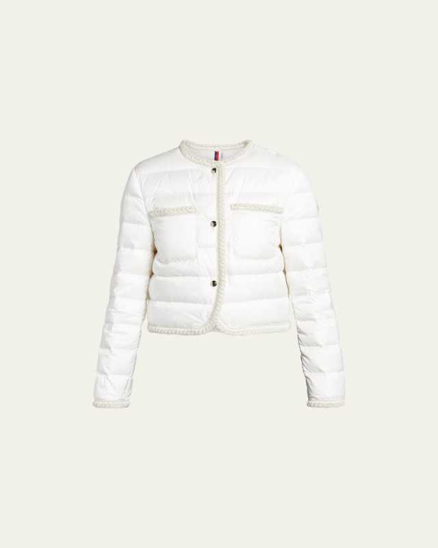Aristeo Crochet-Trim Puffer Jacket