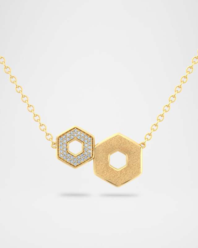 Total Eclipse Necklace with Diamonds