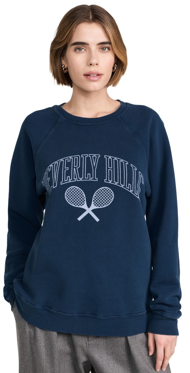 Original Retro Brand Beverly Hillsweatshirt Vintage Midnight Navy