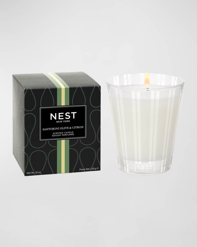 Santorini Olive and Citron Classic Candle