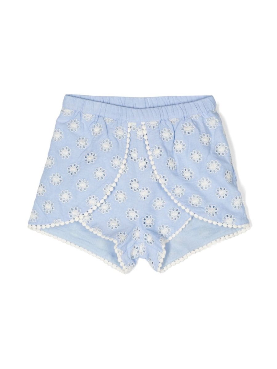 broderie-anglaise short