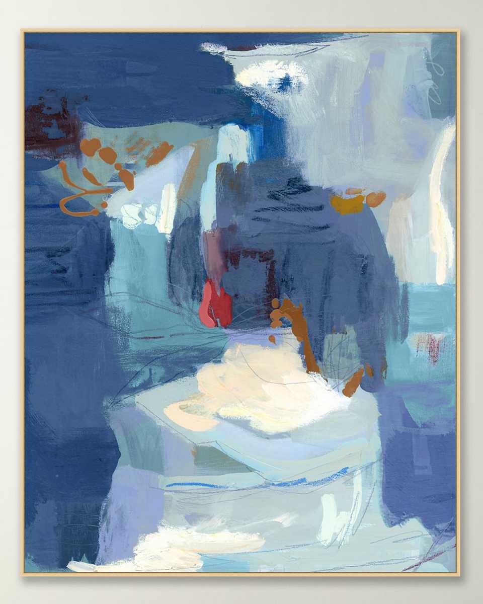 "Blue Splash 1" Giclee