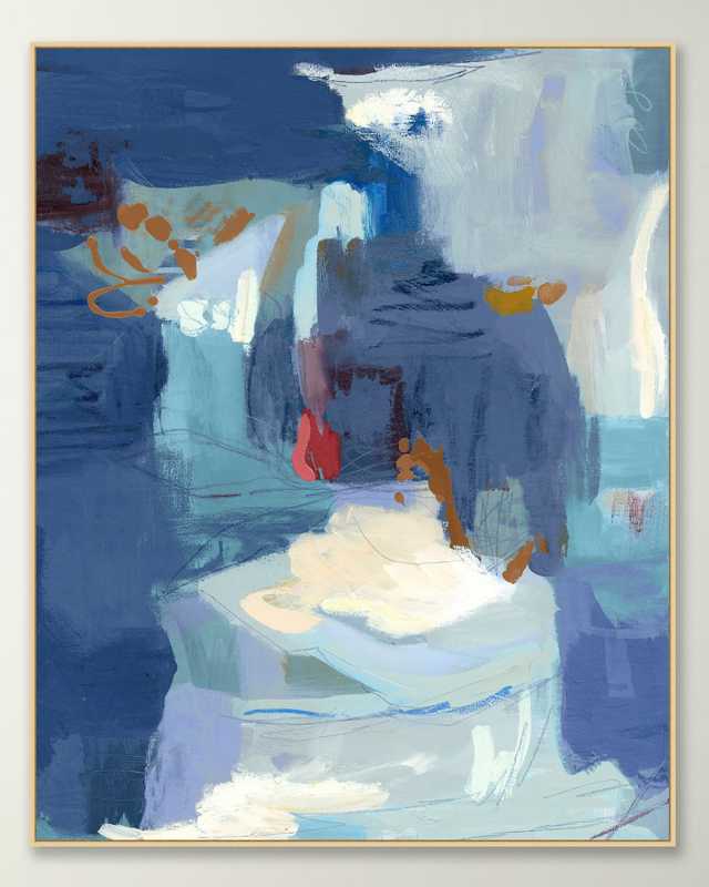 "Blue Splash 1" Giclee