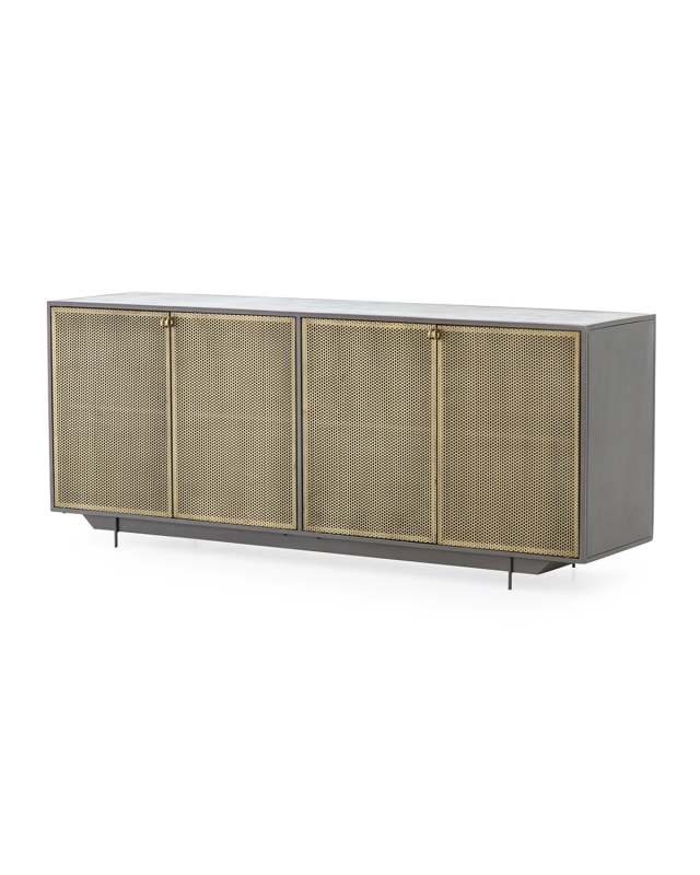 Brass Patina Console