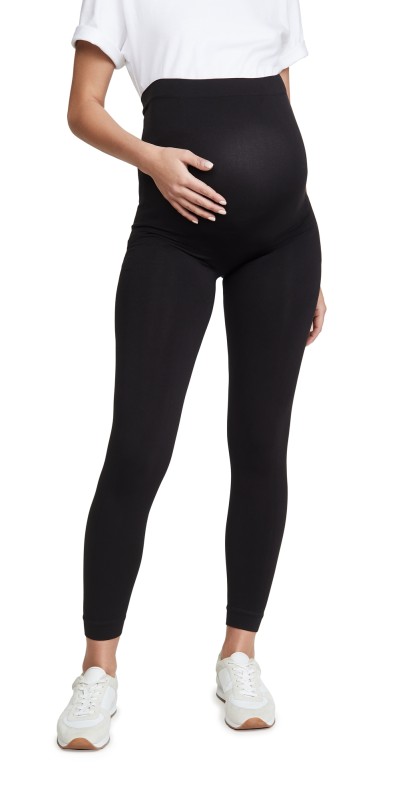 Ingrid & Isabel Seamless Belly Leggings Black