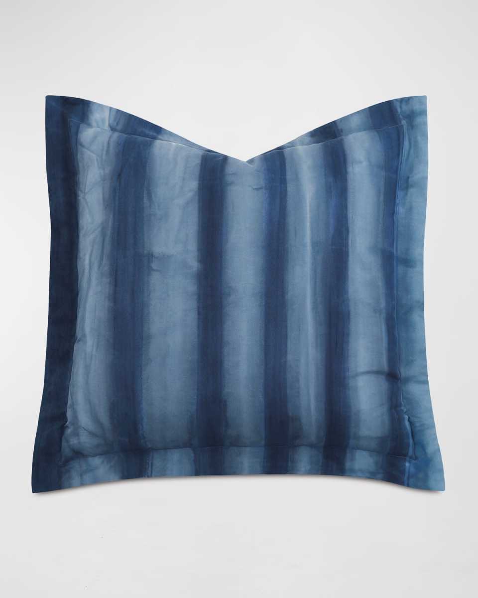 Mykonos Handpainted Decorative Pillow, 27"Sq.