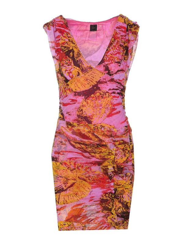 Pinko Robe Courte - Multicolore