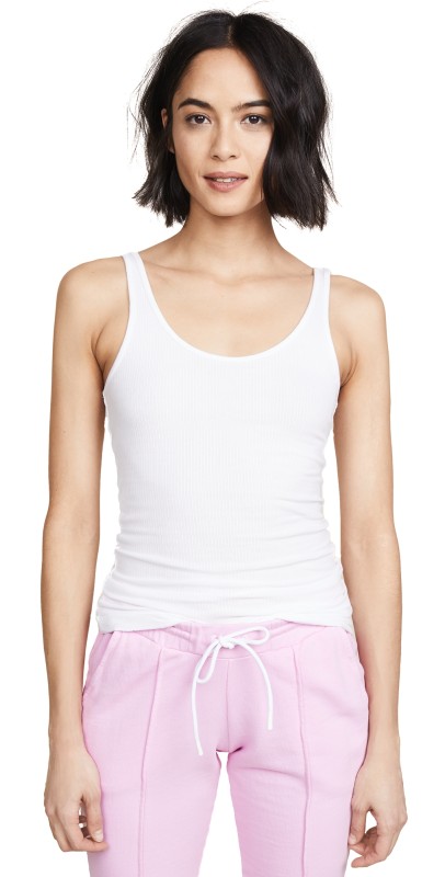 James Perse Daily Tank White