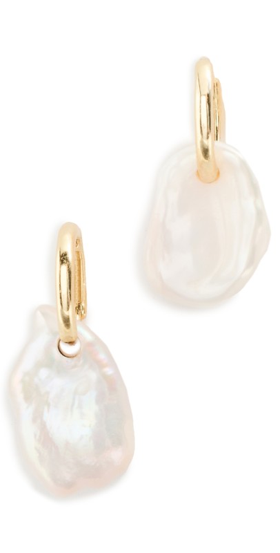 SHASHI Giselle Huggies Pearl/Gold