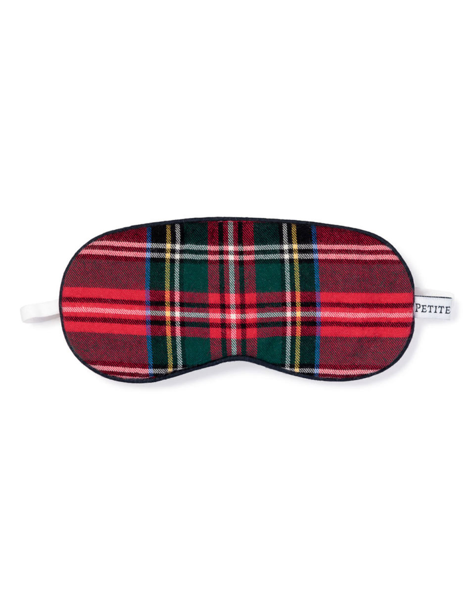 Kid's Imperial Tartan Plaid Eye Mask