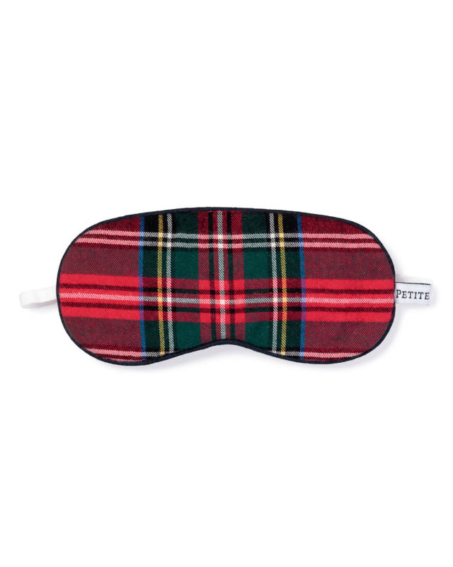 Kid's Imperial Tartan Plaid Eye Mask