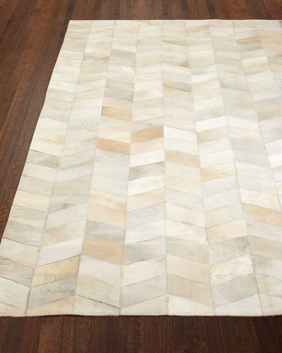 Abbatha Hairhide Rug, 8' x 11'