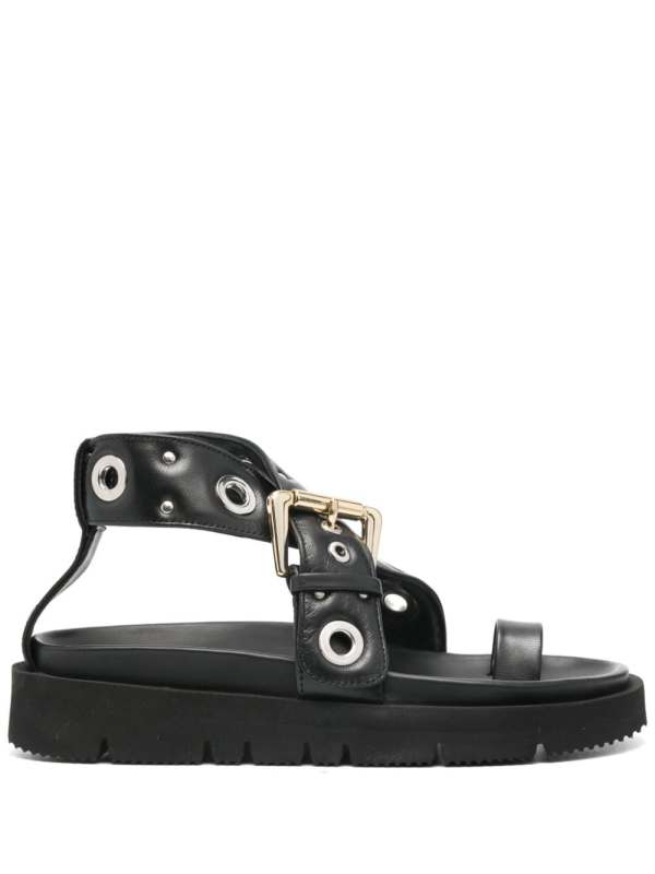 studded leather sandals