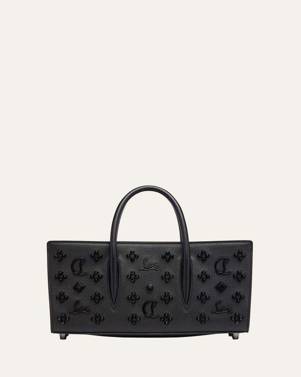 Paloma Baguette in Leather with Loubinthesky Spikes
