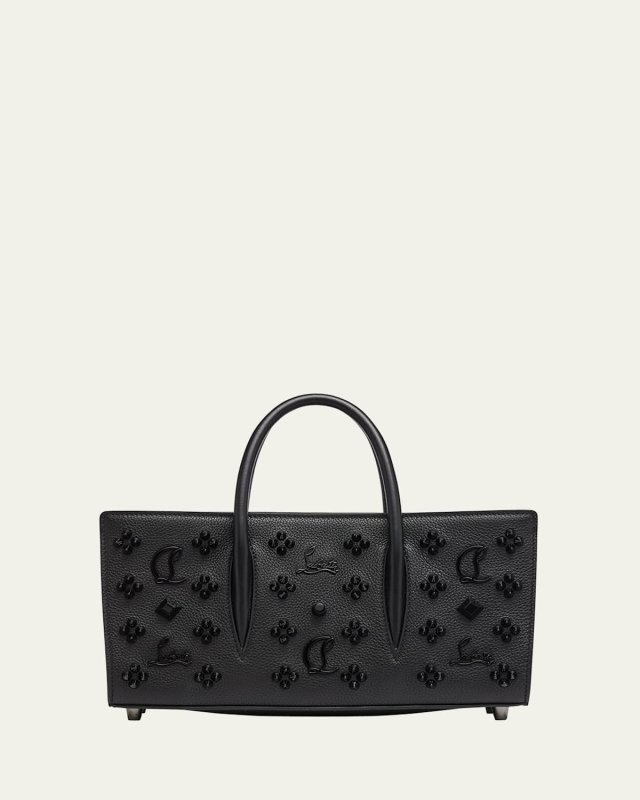 Paloma Baguette in Leather with Loubinthesky Spikes