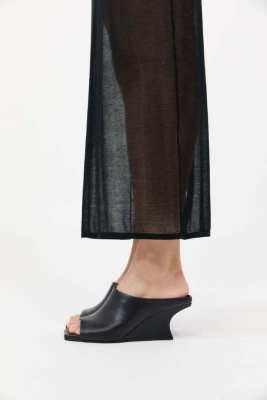 St. Agni Architectural Wedge Mules