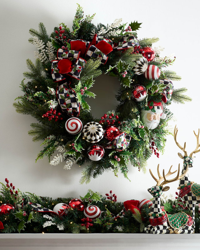 Nick's Pick Illuminated Christmas Wreath