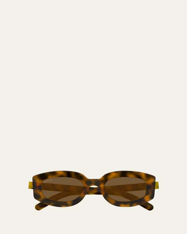 Oval Plastic Sunglasses