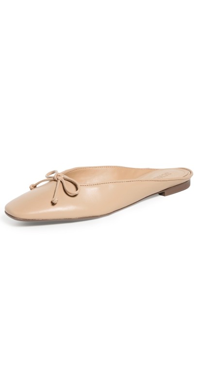 Schutz Lolita Ballet Mules Light Nude