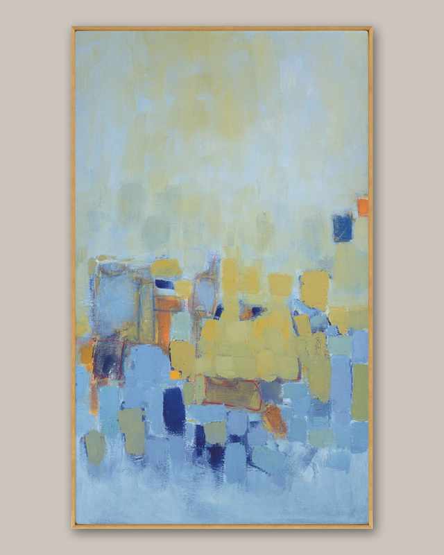 Across The Lake I' Framed Wall Art