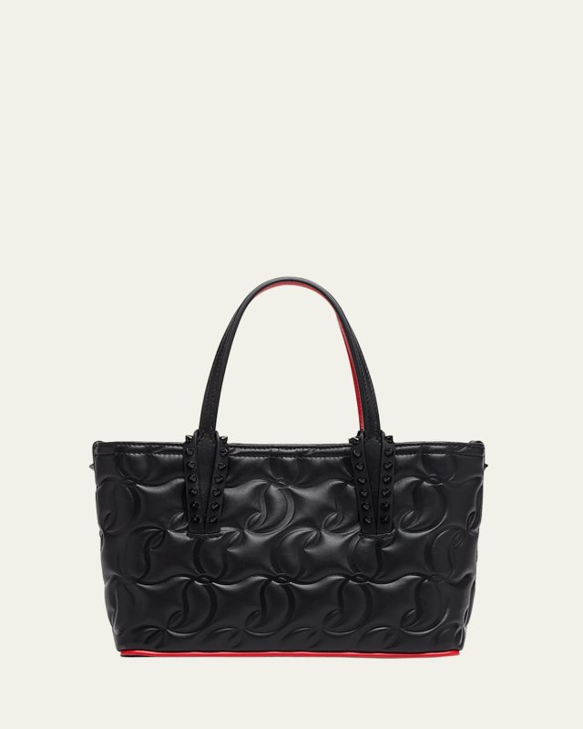 Cabata Mini Tote in CL Embossed Nappa Leather