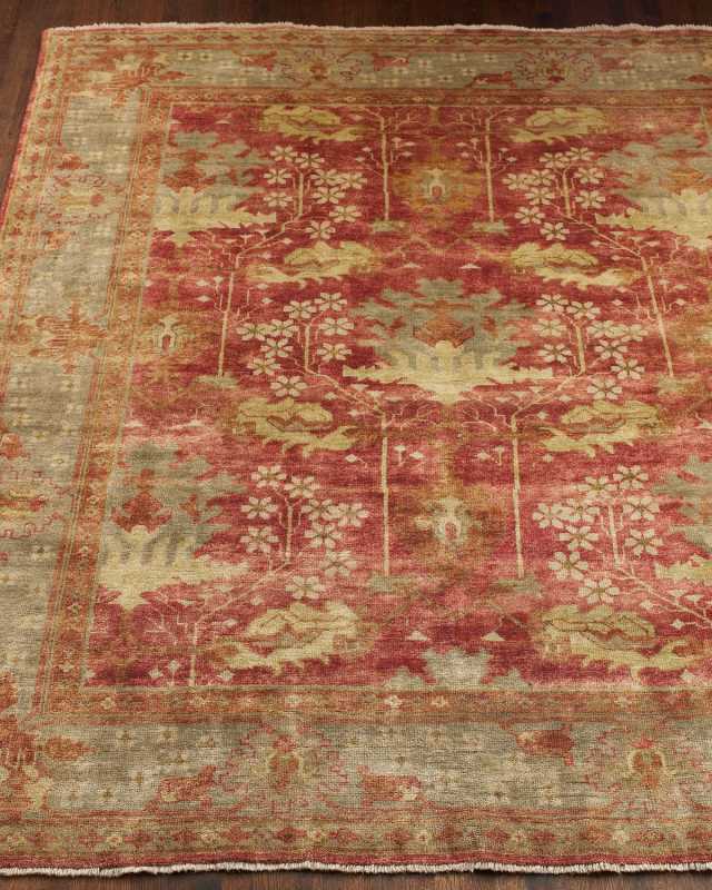 Oushak Rug, 3' x 10'