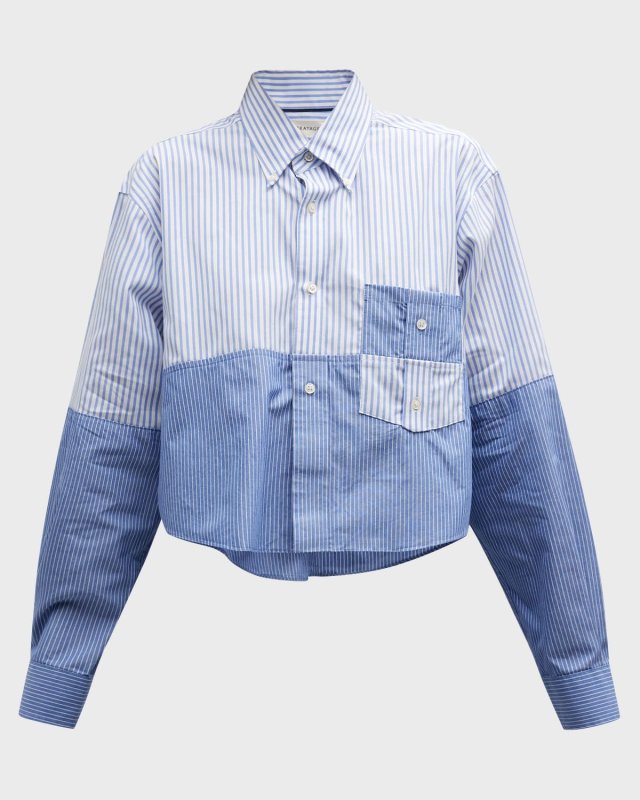 Gondola Cropped Patchwork Shirt - Limited Edition