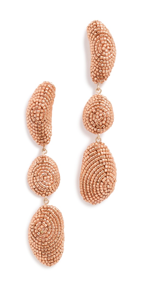 Susana Vega Lapis Earrings Burnt Gold