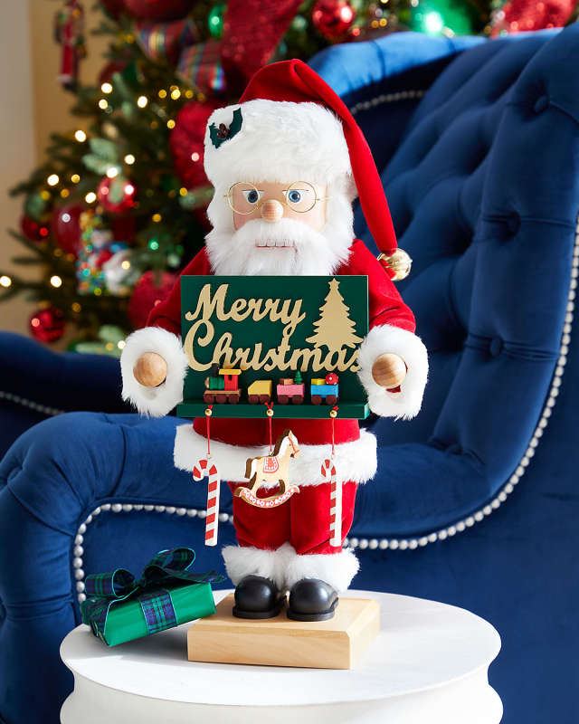 Merry Christmas Santa Nutcracker