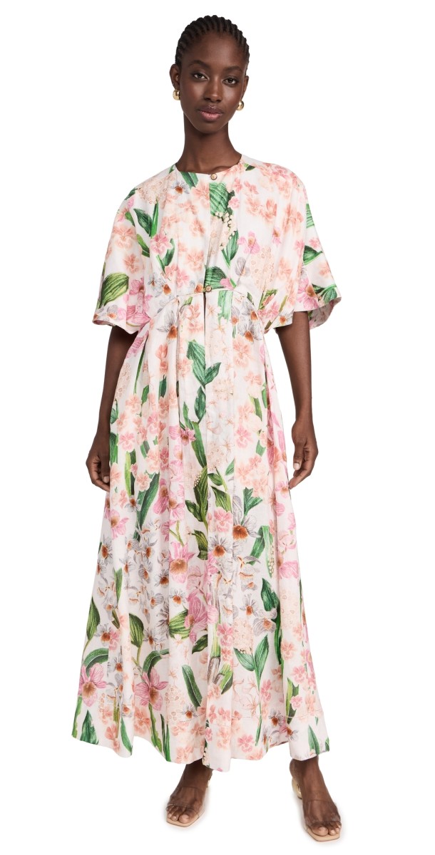 Agua by Agua Bendita Gesto Jardinera Dress Multicolor